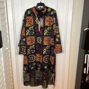 Rara Avis by Iris Apfel Kaftan Dress 1X New with Tags